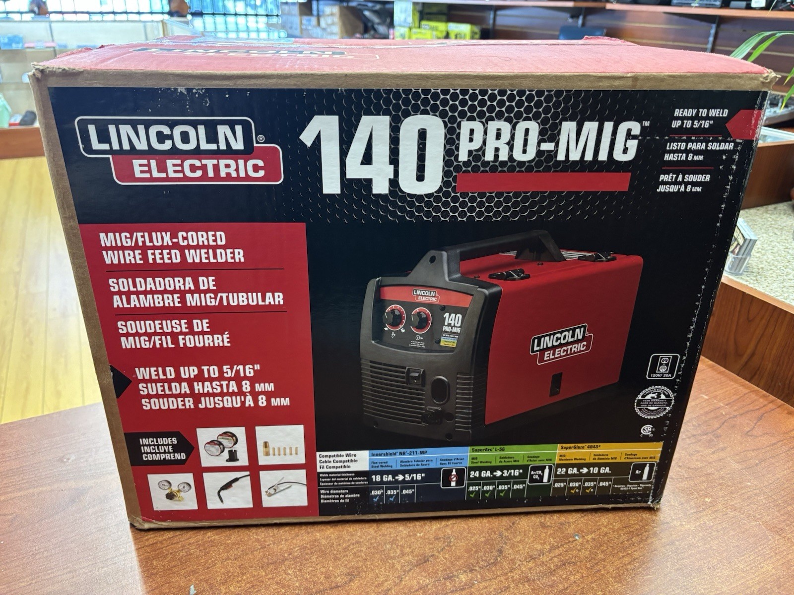Lincoln Electric Pro-MIG 140 Wire Feed Welder K2480-1