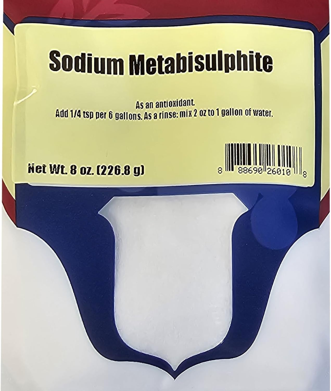 Craft Brewing Hop – 8 oz Sodium Metabisulfite Liquid with Intense Lemon Flavor