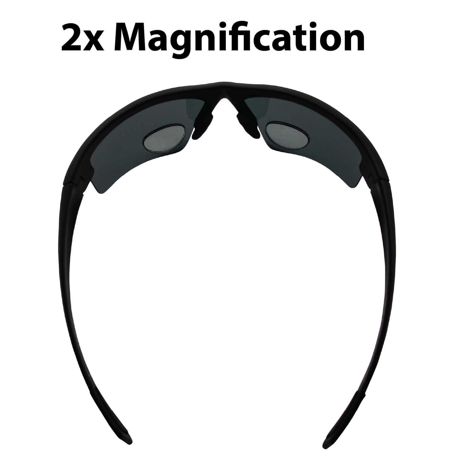 Global Vision BIFOCAL2 2.0 Bifocal BROWN Polarized LENS Sunglasses BLACK FRAME