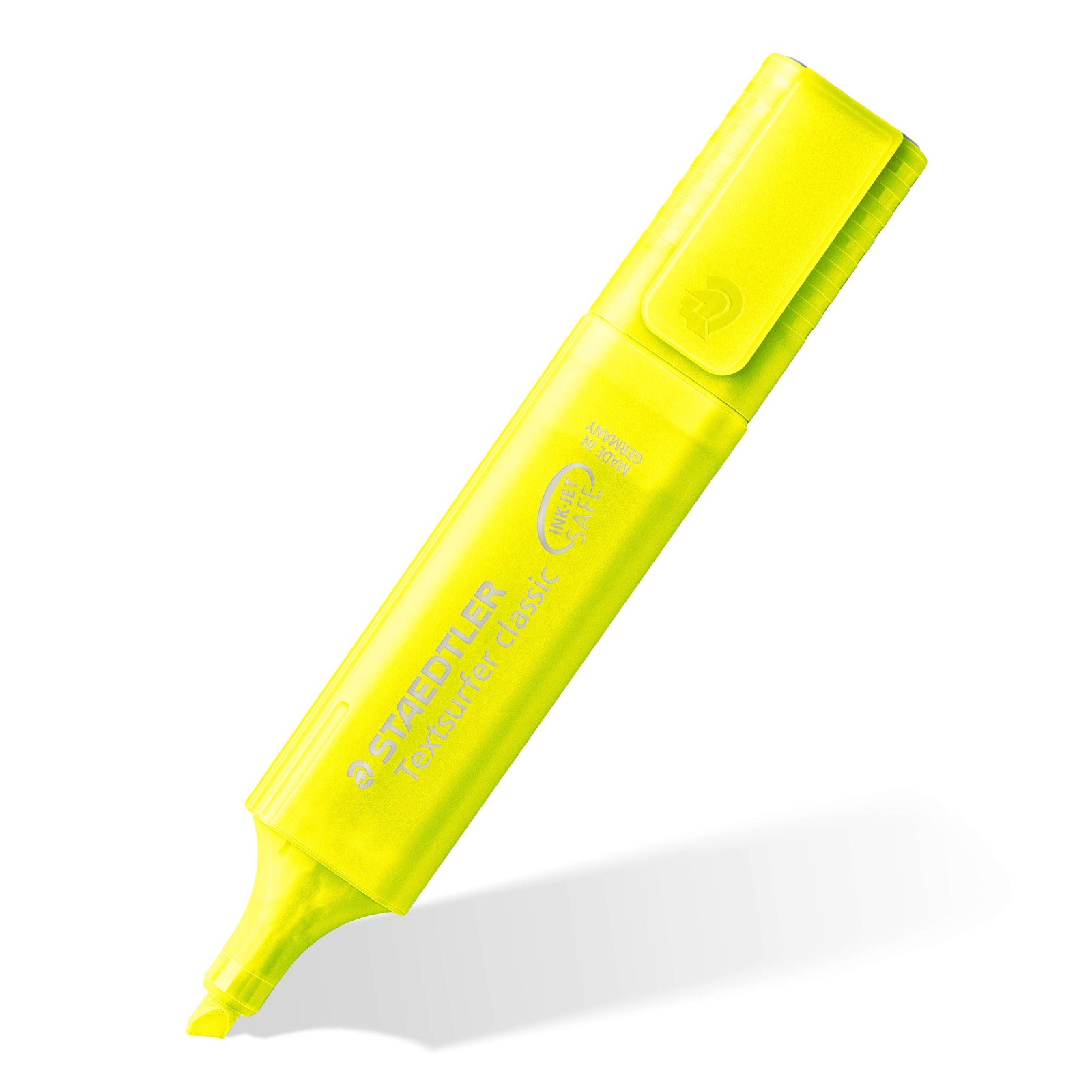 4 PCS 3641P WP4 Yellow Highlighter Textsurfer Classic Marker Pen Chisel