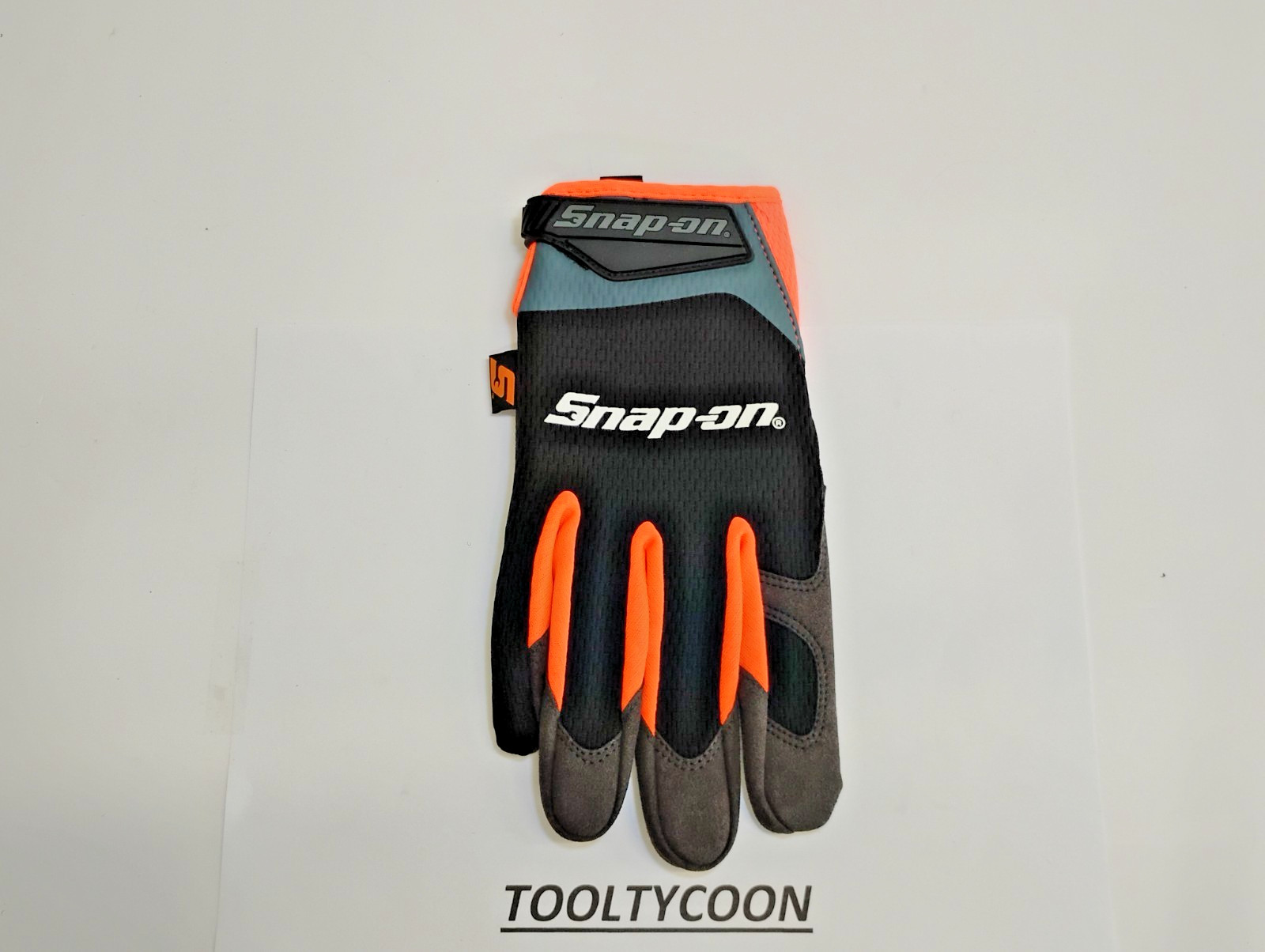 Snap-On Tools GLOVE600XLO NEW Mechanics Glove ORIGINAL EXTRA LARGE ORANGE