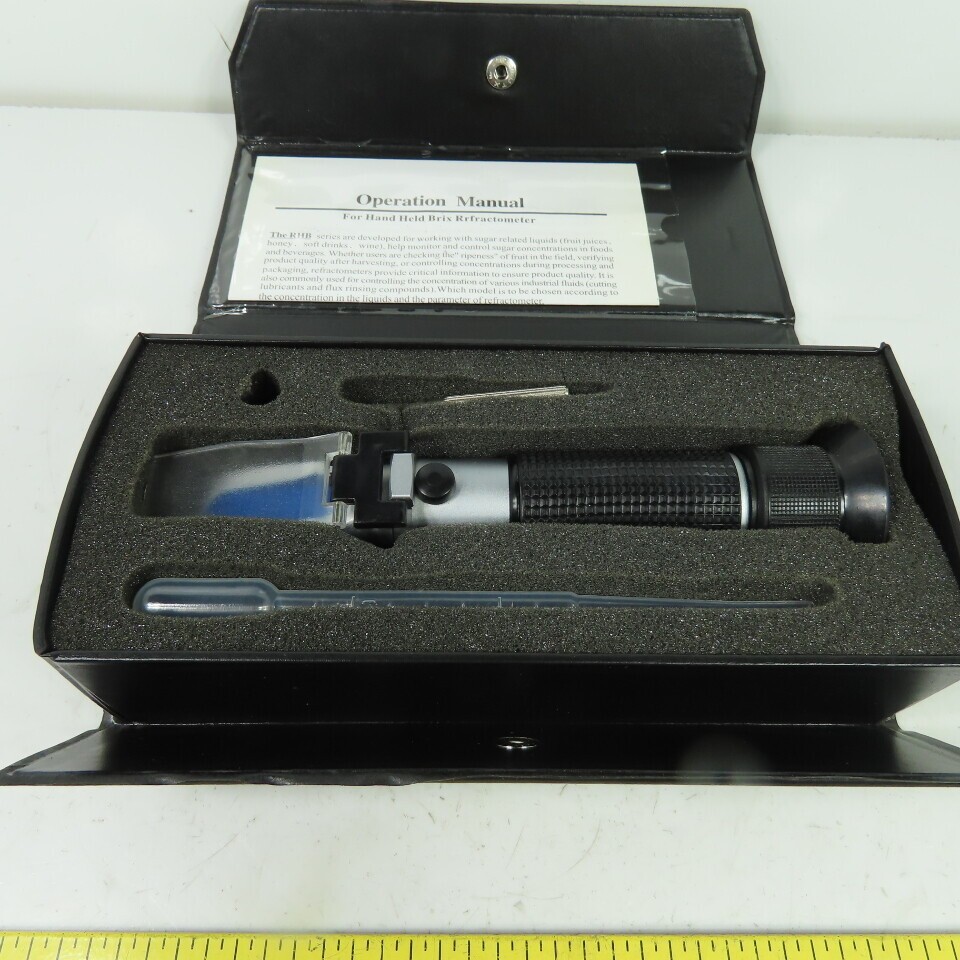 Value collection 09413378 Portable Refractometer Coolant Tester 0-32% Brix Scale