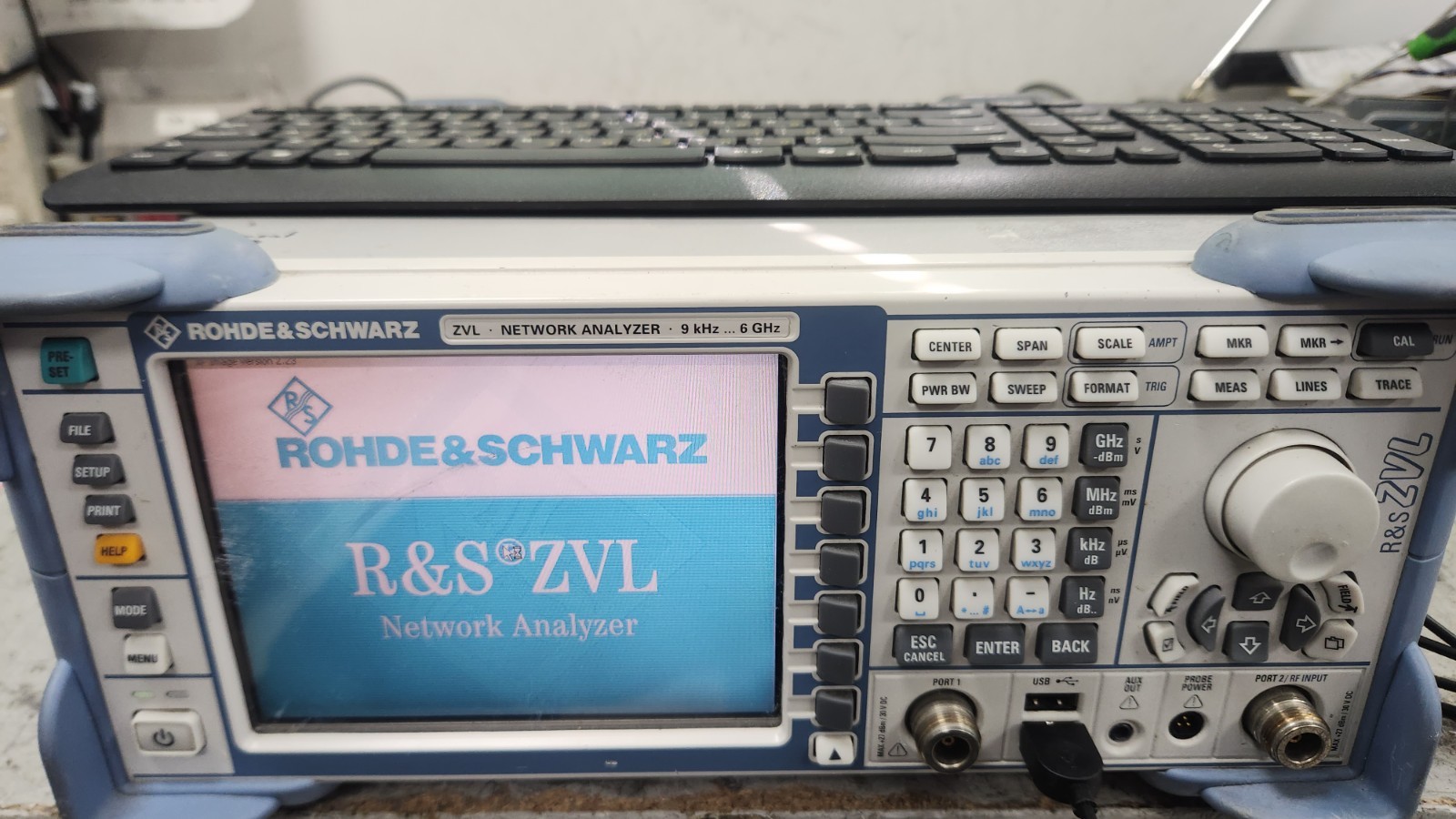 Rohde & Schwarz ZVL6 Vector Network Analyzer 9 kHz – 6 GHz Fully Tested + opt