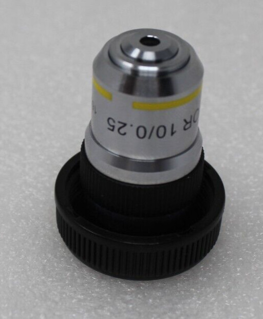 NEW AMSCOPE FLUOR 10 0.25 160/0.17 Microscope Objective Lens