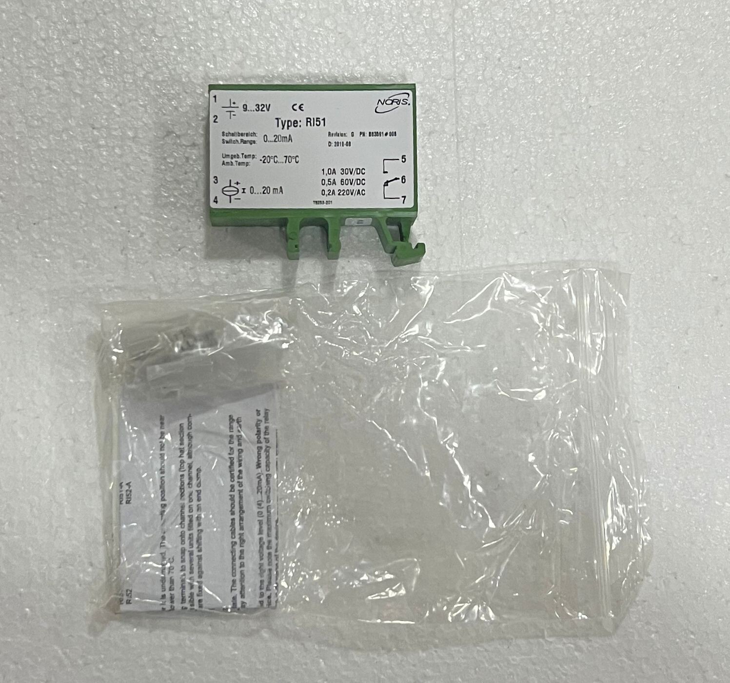 Noris Ri51 Limit Value Switch For Frequency 9-32v
