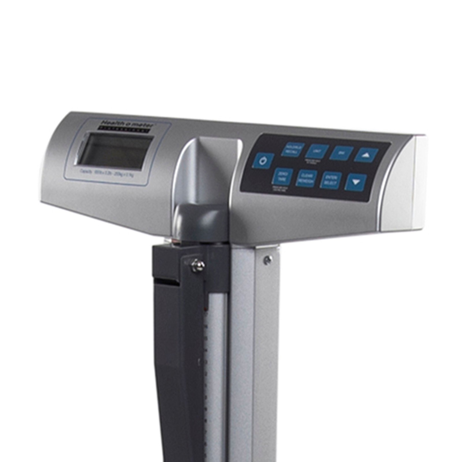 Health O Meter Digital Column Scale with Height Rod 550 lbs / 250 kg Capacity