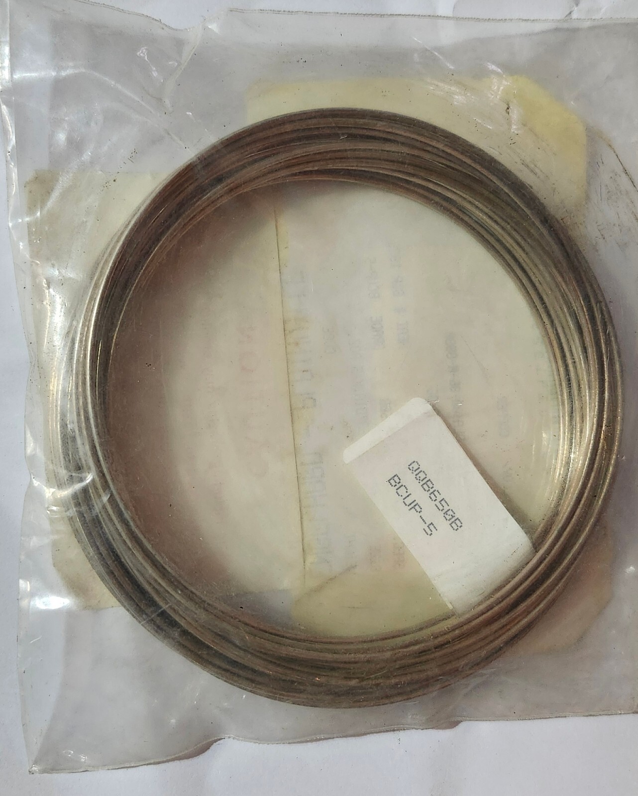 15% Silver Copper Brazing Alloy Coil AWS A5.8-81 BCUP-5 .063″ 5oz MANY AVAILABLE