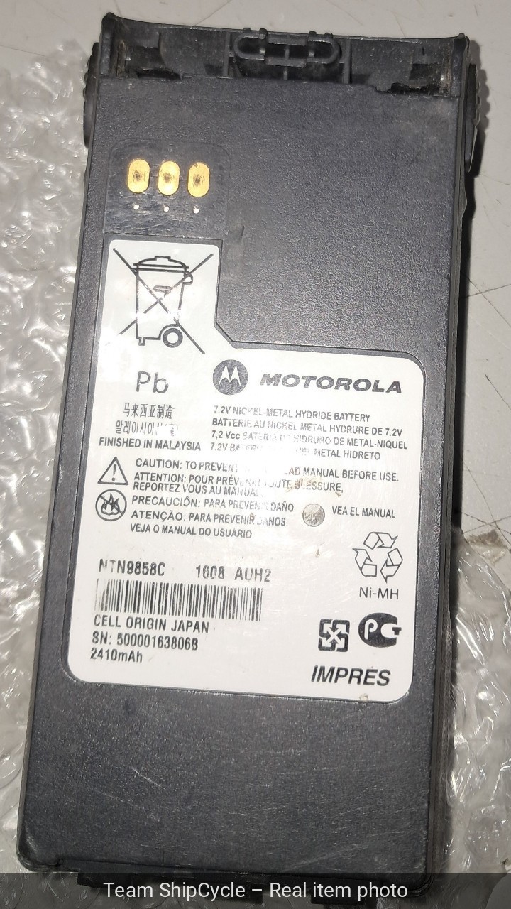 OEM MOTOROLA NTN9858C IMPRES 72V NiMH Rechargeable Battery G2U