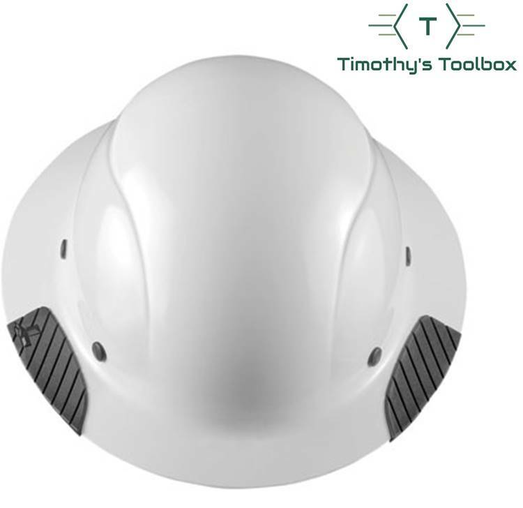 Lift Safety Carbon Fiber Dax White Hard Hat HDC-18WG