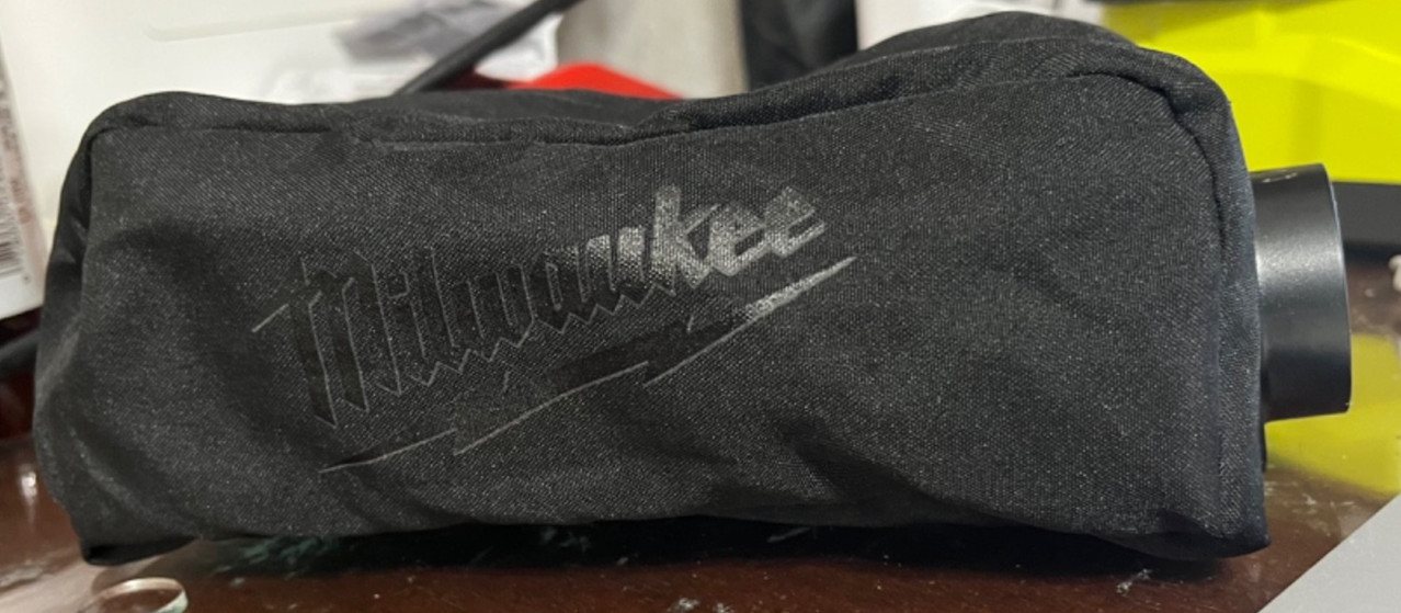 MILLWAUKEE 42-16-0625 DUST BAG ***FREE SHIPPING*** ***PRE-OWNED CLEAN***