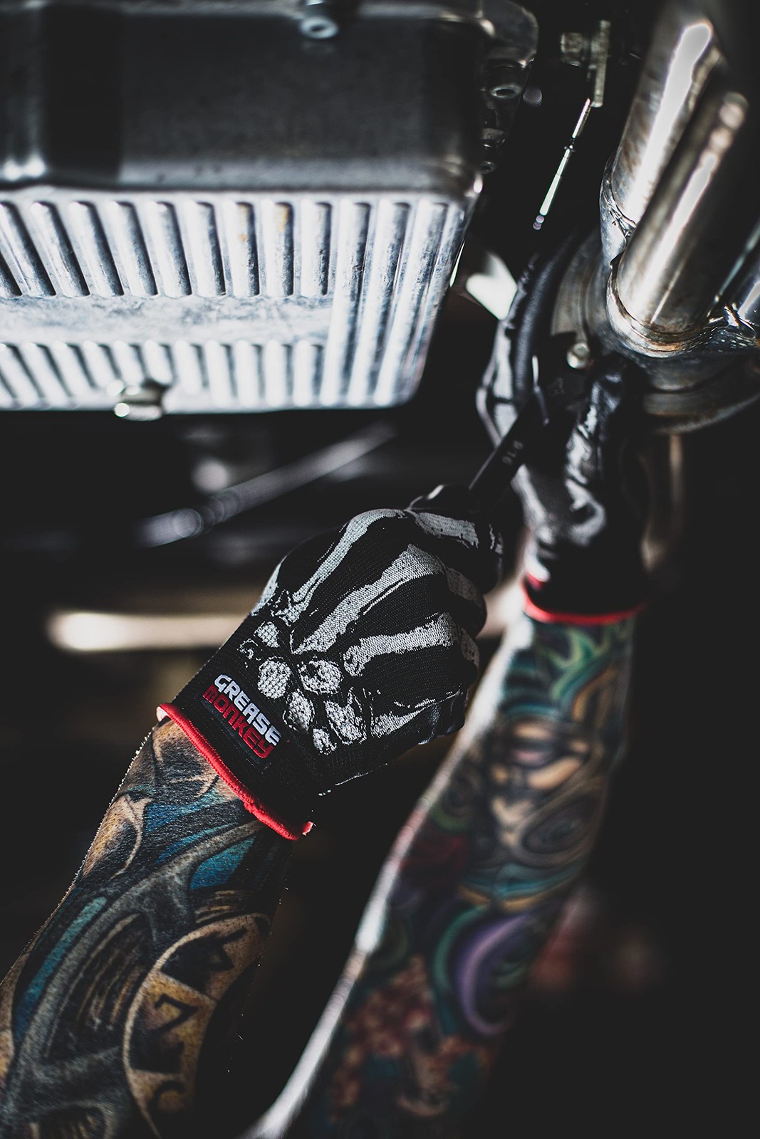 Bone Series Foam Nitrile Mechanic Gloves with Grip, Work Gloves and All Purpo…