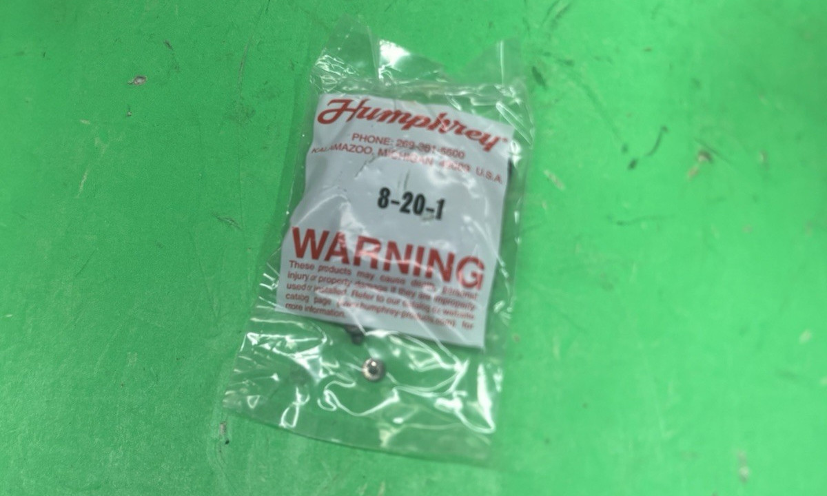 NEW HUMPHREY 062-4E2-21-LL DIRECTIONAL SOLENOID VALVE 12VDC 7.4W 30-125PSI⚡FS⚡