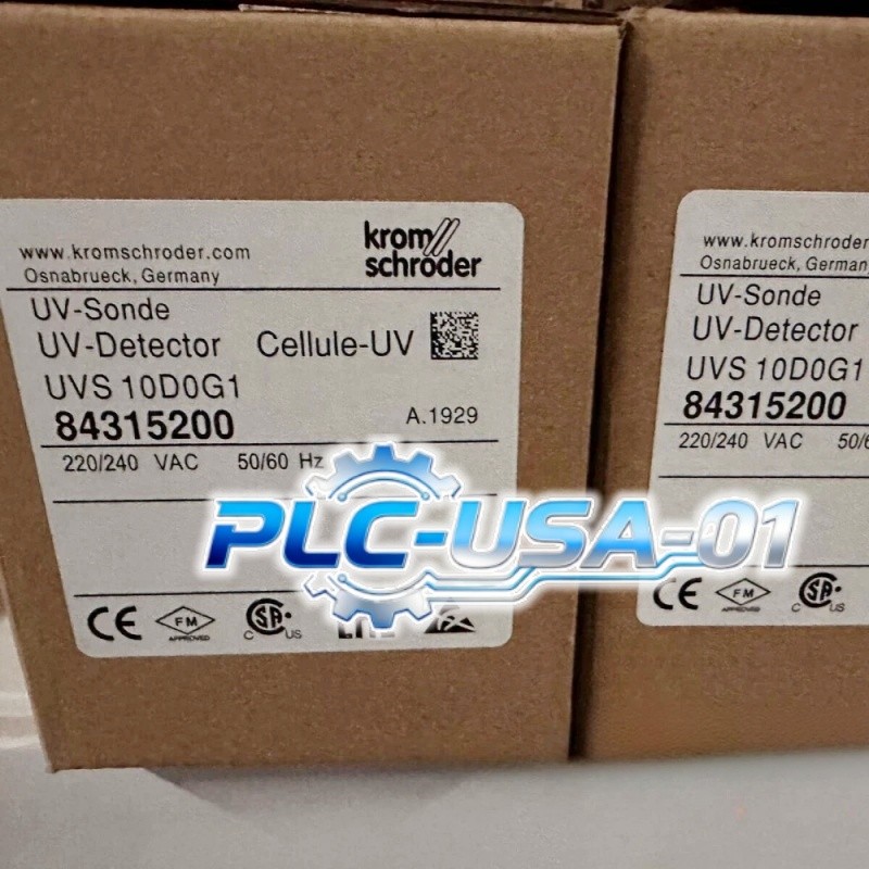 1PCS New Krom Schroder UVS10D0G1 84315200 Flame Detector UVS 10D0G1 Fast Ship