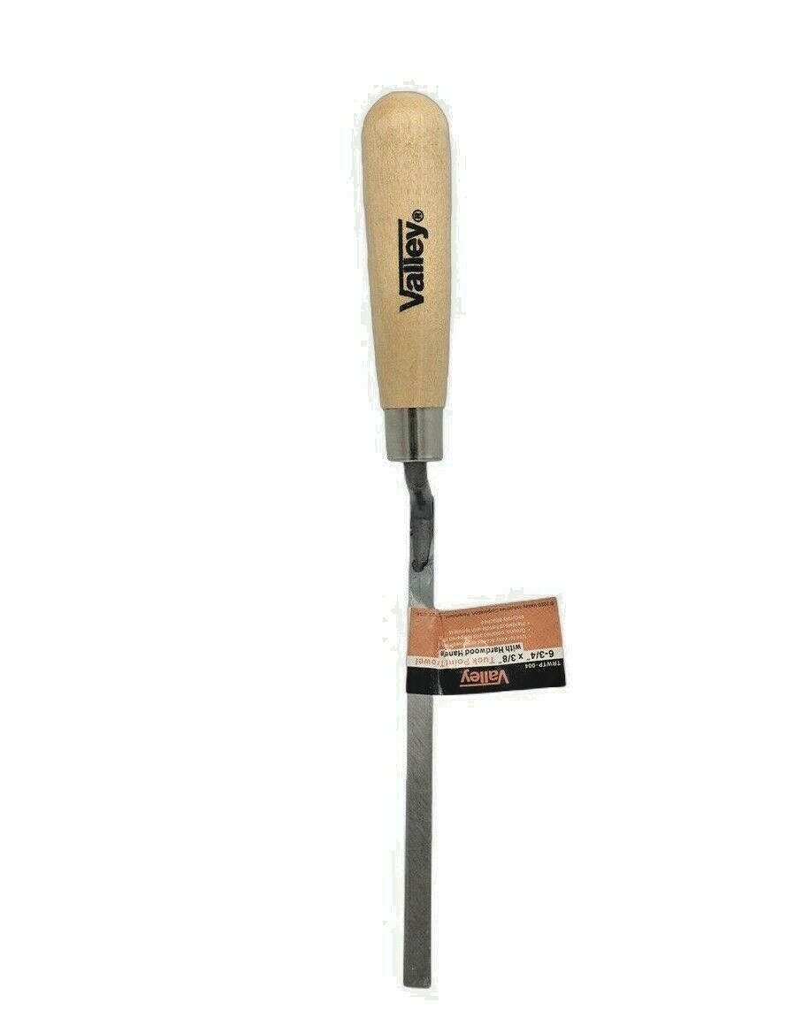 6-3/4” X 3/8″ Tuck Point Trowel W/Hardwood Handle Valley Industries