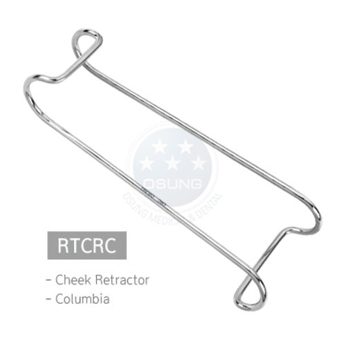 Photographic Intraoral Mouth Mirror with Retractors, Occlusal Small Pedo C-1009