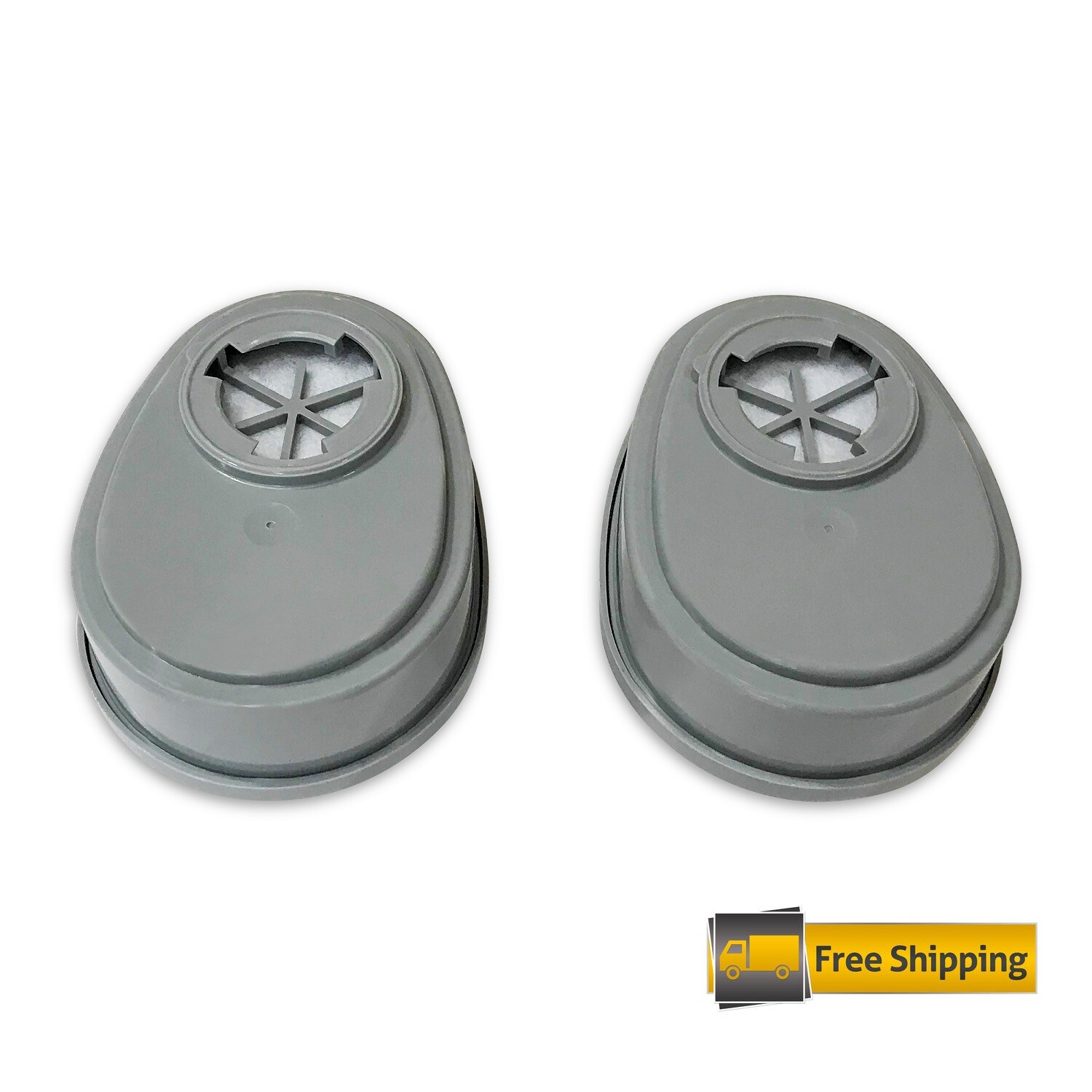 Msa Safety Works Respirator Replacement Cartridges 00817667 P100 Mask Filter