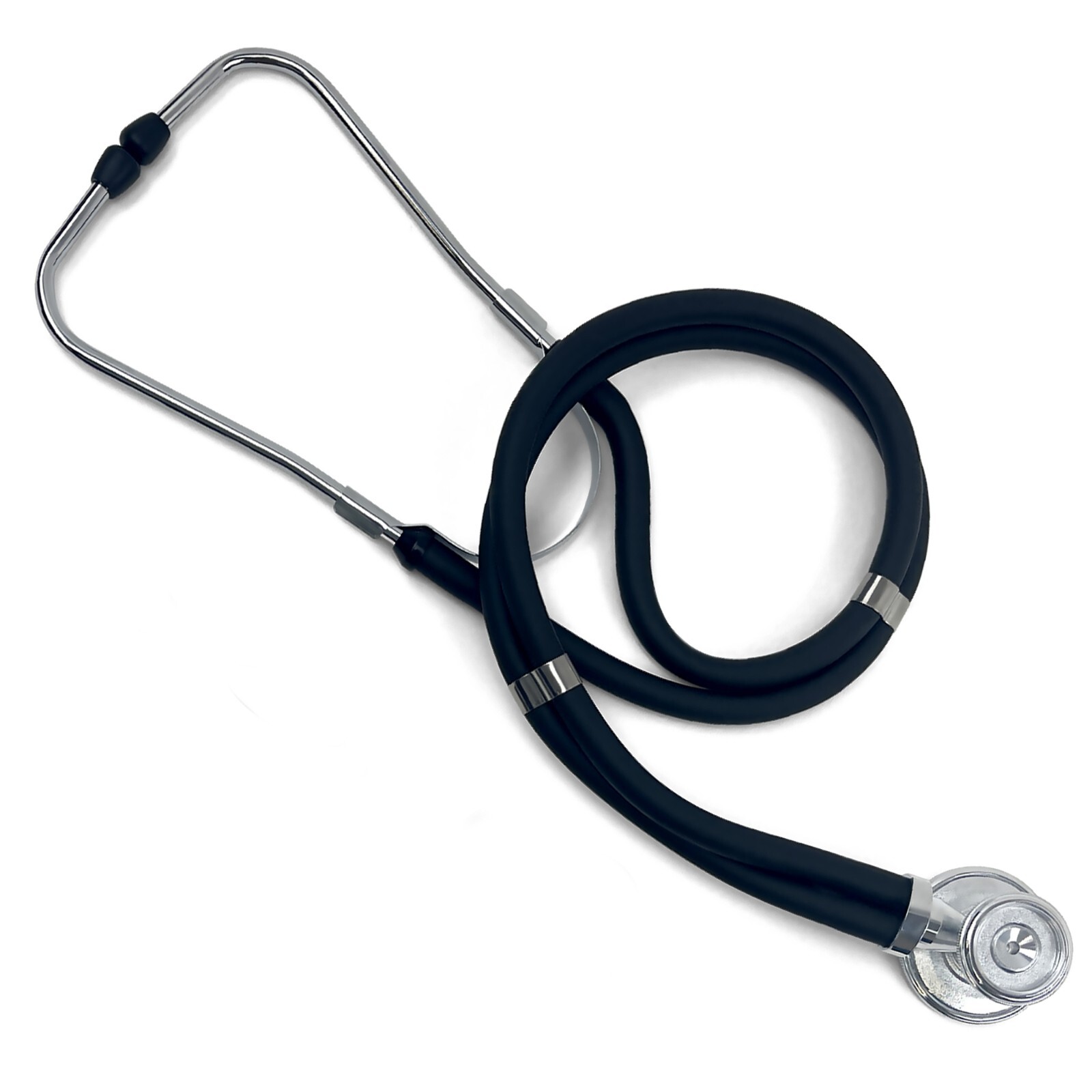 Sprague Rappaport Stethoscope Dual Head Adult Chestpiece 5 Interchangeable pcs