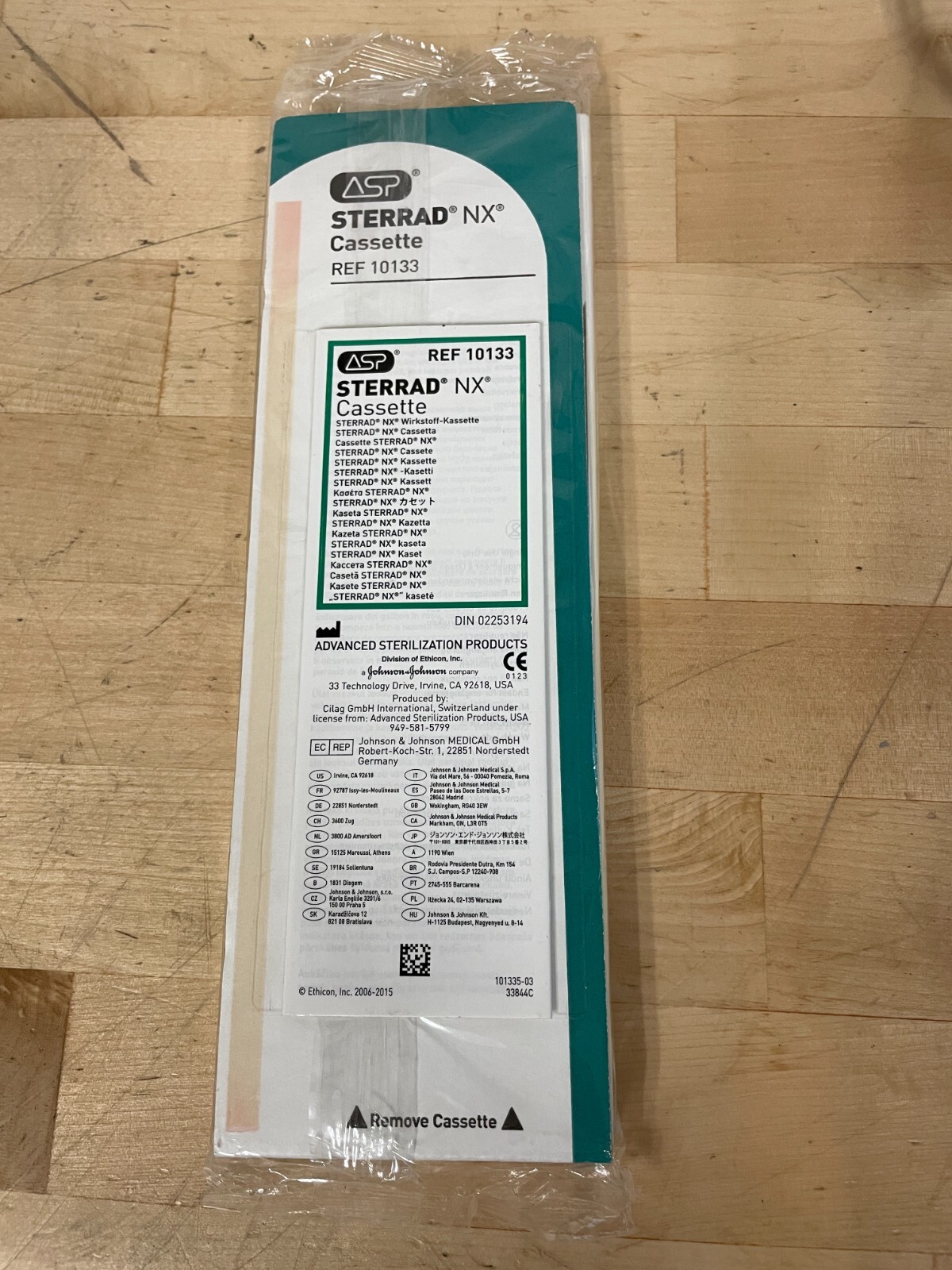 Johnson & Johnson ASP Sterrad NX Cassette Reff 10133 Expired *