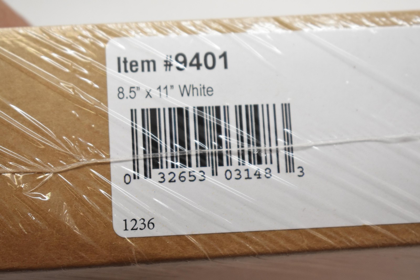 Blank White Adhesive Label Sheets 8.5 X 11 Inch Item 9401 Lot 2 Packs Total
