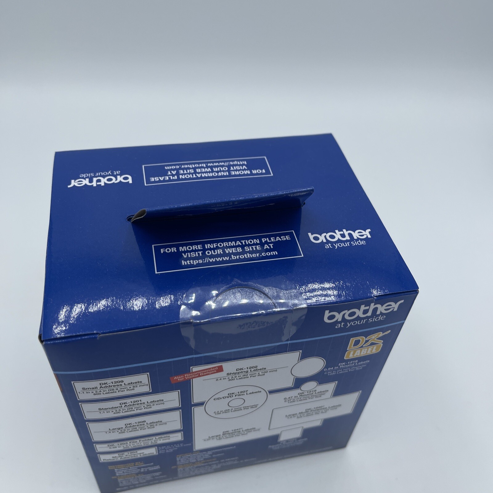 Brother Dk-2205 Paper Label Roll-QL Label Printers. 2.4in X 100ft New Free Ship