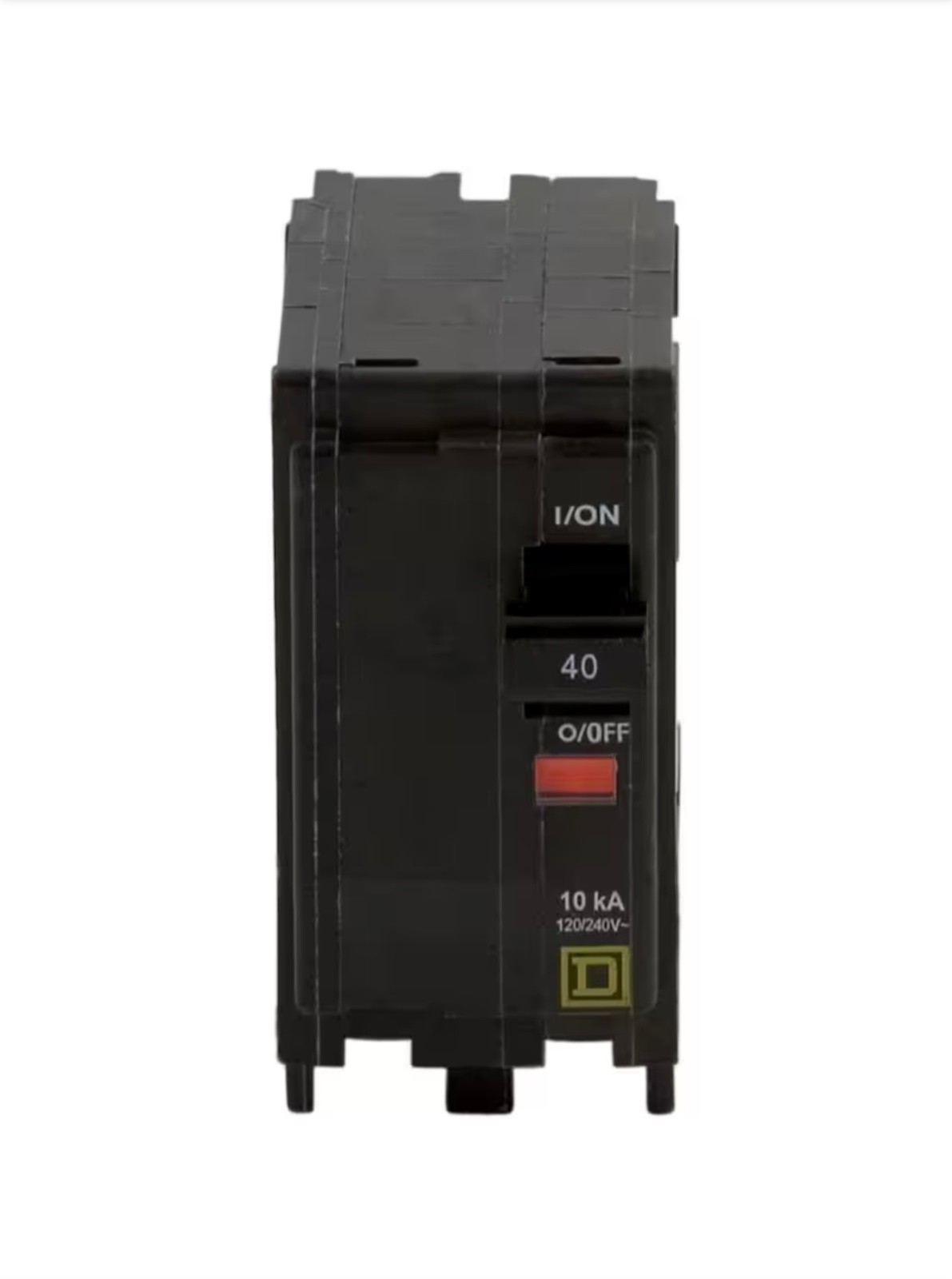 Square D Circuit Breaker QO, 40 Amp, 2 pole, 120/240VAC, 10kA (QO240CP)