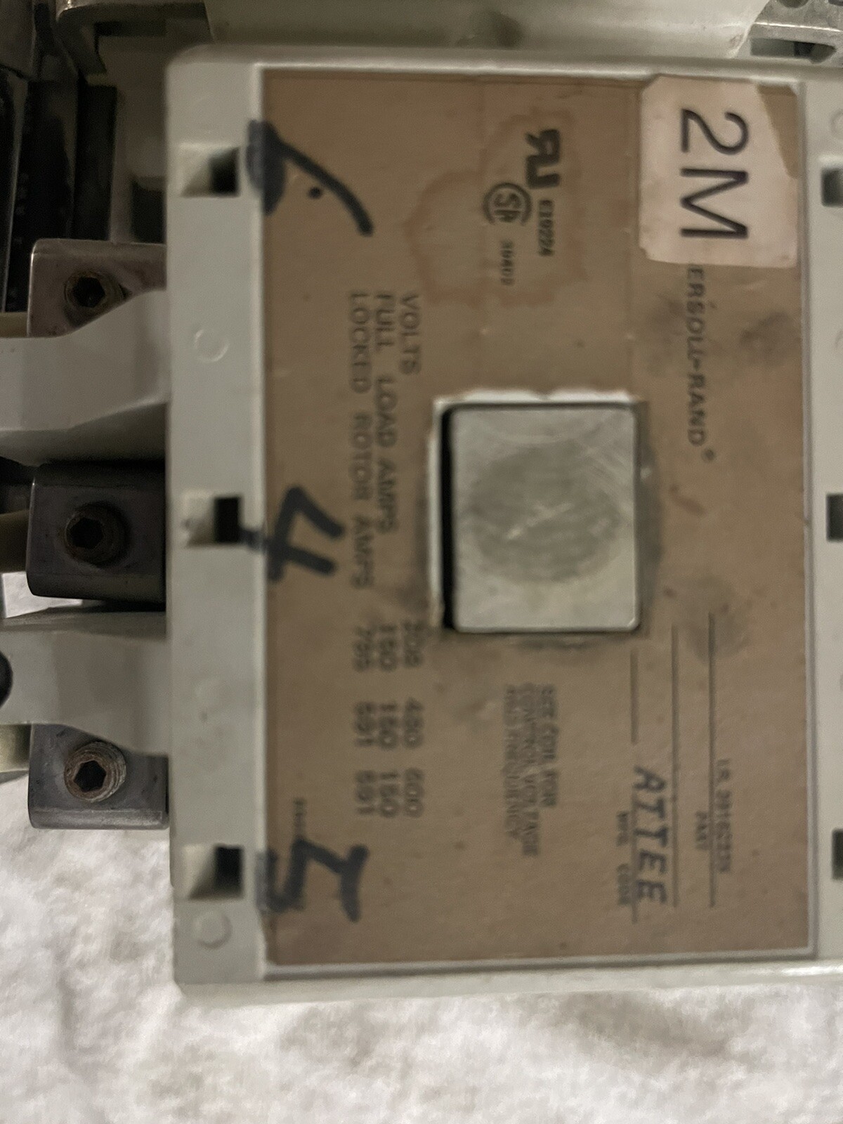 Ingersoll Rand 39162235 Contactor 5250C79G01 110V50HZ 120V60Hz