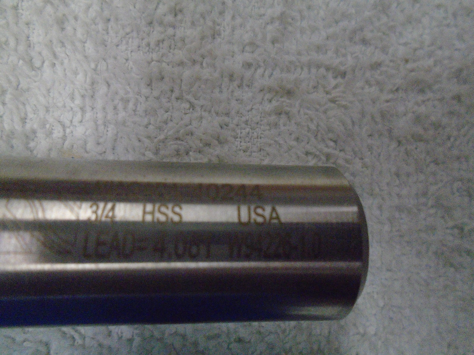 NIAGARA CUTTER HSS END MILL SC406 3/4X3/4X 1-5/8X3-7/8 EDP# 40244