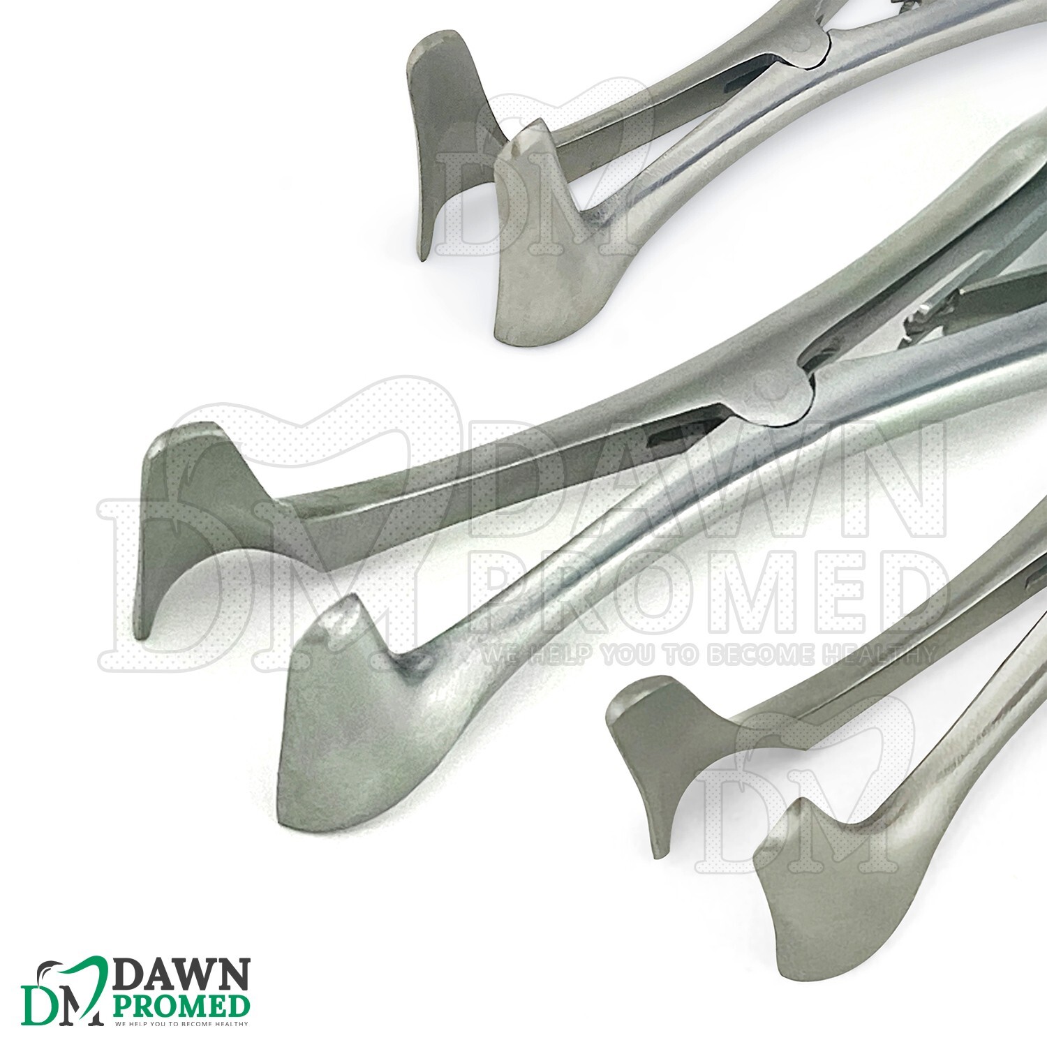 Vienna Nasal Speculum 3 Pcs Set (S/M/L) 5.75″ Long Diagnostic ENT Instruments