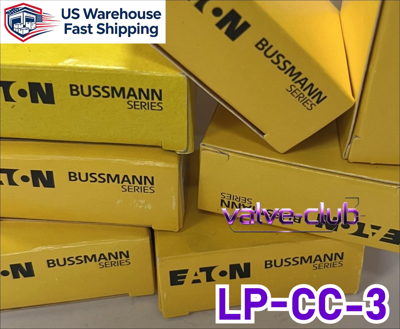 10PCS LPCC3 Bussmann LP-CC-3 3A 600Vac Time-delay Fuse Fast Delivery