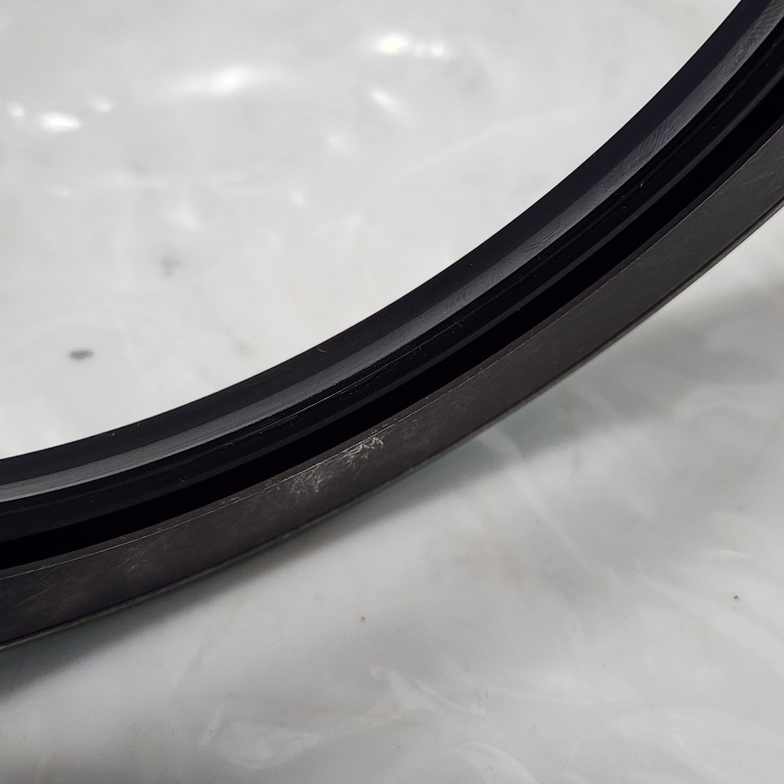 SKF 42573 Seal Single Lip Oil Seal – Solid, 4.250 in Shaft Dia .751 in OD, 0.