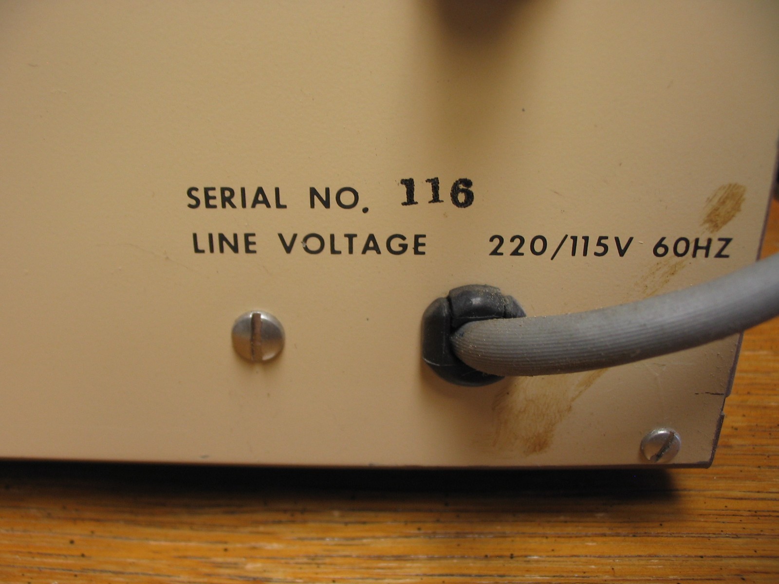 RFL 5950 Crystal impedance meter with 460 plug-in