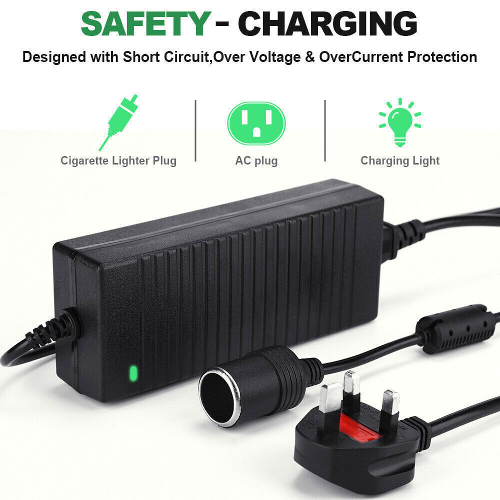 Mains Voltage to 12V Converter-AC 110V to DC 12V Transformer with Female Inline