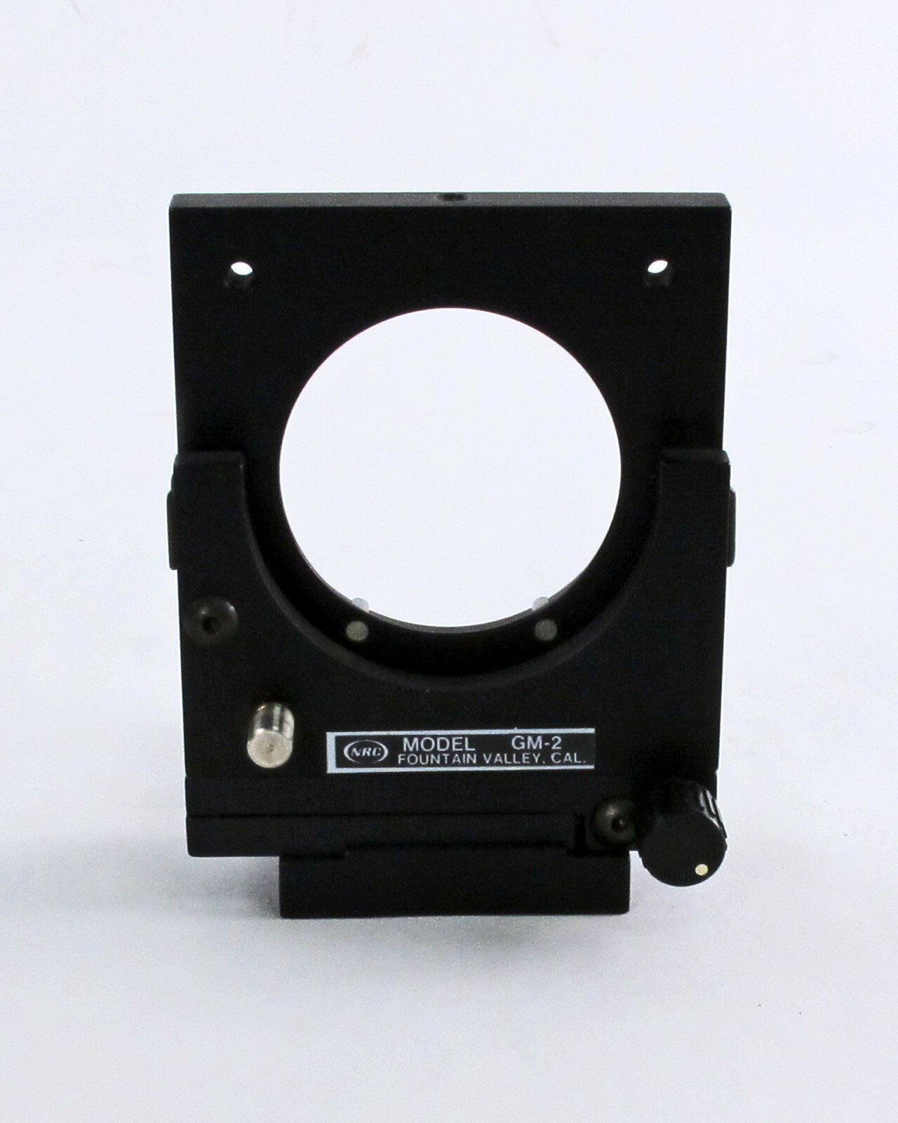 NRC / Newport GM-2 Gimble Mount 2-Axis for 2″ Mirrors on BP-3