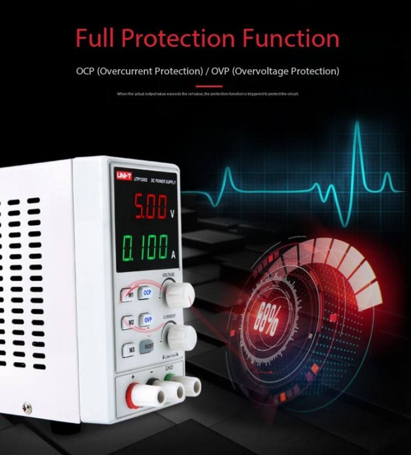 High Precision DC Power Supply – Adjustable Voltage for Laptop Repair & Testing