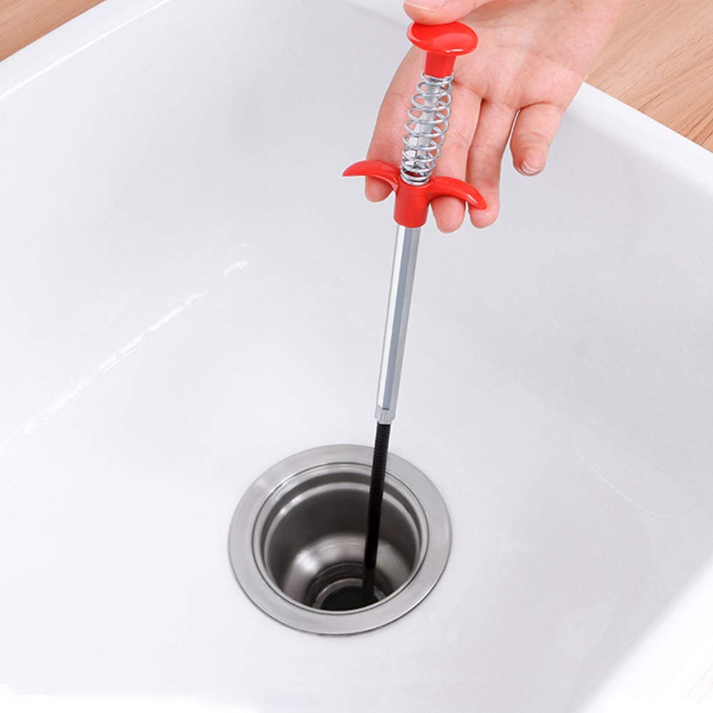 EKDJKK Plumbing Grabber, Sink Flexible 24 Inch, As Picture Show