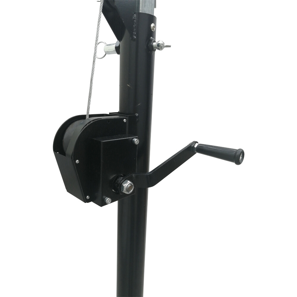13ft/4m Lighting Crank Stand Manual Light Trussing Stands Height 5.9-13FT