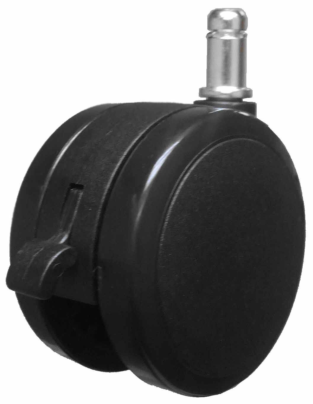 Extra Large 3″ Heavy Duty Hard Floor Chair Casters w/ Brake – Set of 5 – S5113-5