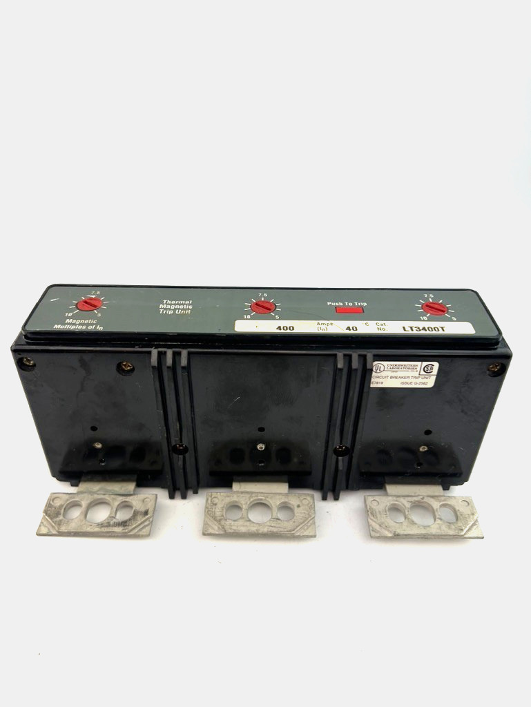 Cutler-Hammer LT3400T Thermal Magnetic Trip Unit 400A 600V 3P Frame LD HLD LDC