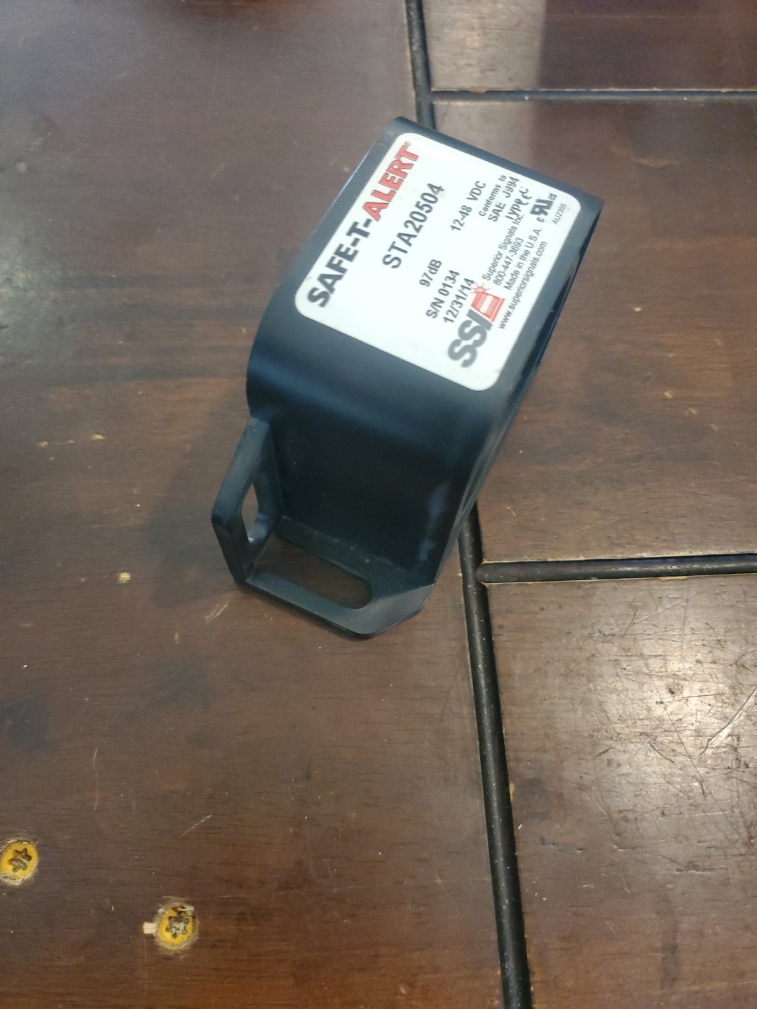 SAFE-T-ALERT 2000 Series Back-Up Alarm 12-48VDC STA20504 97dB New in Box. NIB