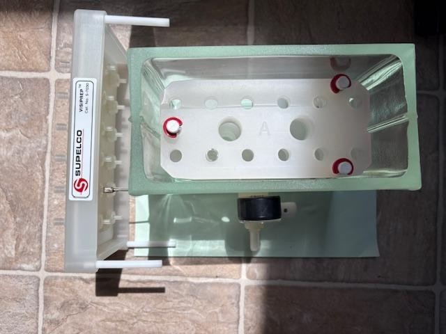 Supelco Visiprep™ Vacuum Manifold 12 Port 20 Hg Max Pressure, preowned 5-7030