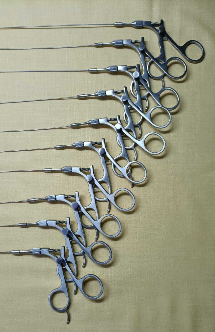 10pc Hysteroscopy Urology Flexible Grasper 5FR 60cm Reusable Surgical Instrument