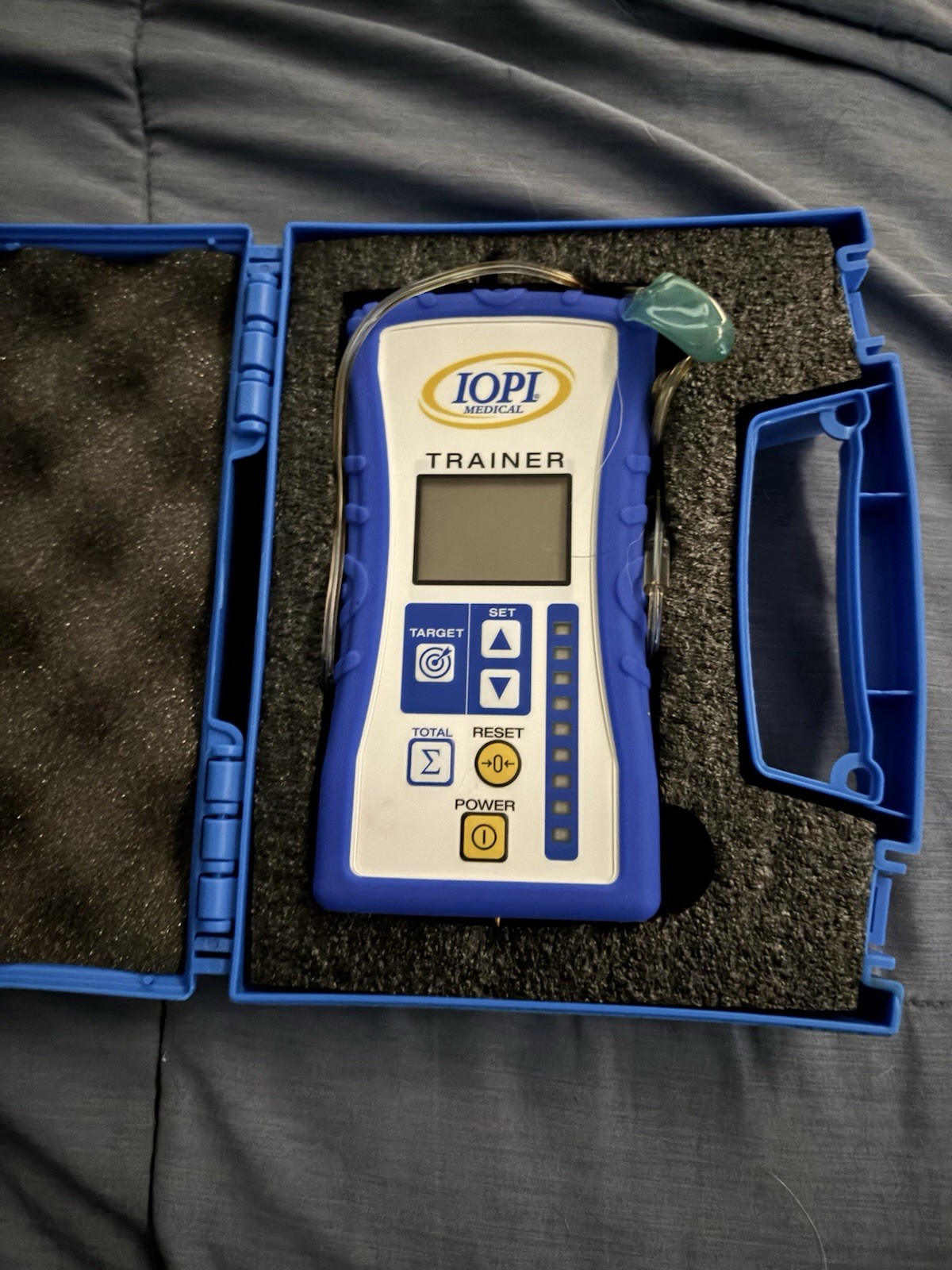 IOPI Medical Trainer Handheld Physical Therapy Rehab Device w/ Hard Carry Case