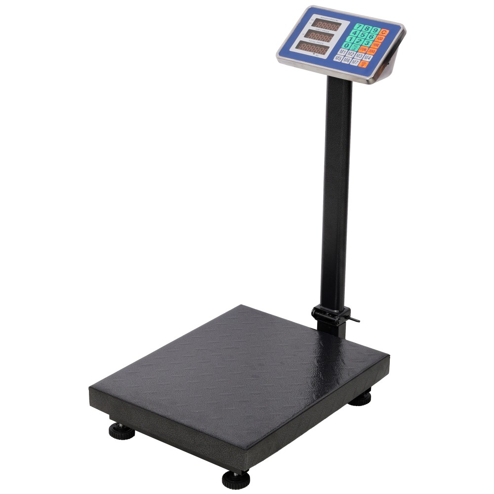 660 Lbs Weight Computing Digital Scale Floor Platform Scale 0.1 Lbs Accuracy