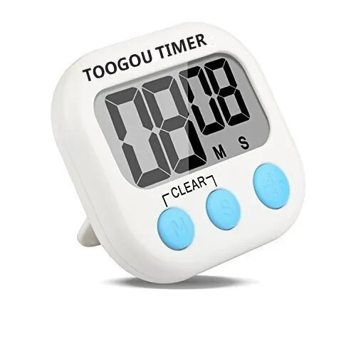 1PC Large LCD Digital Timer Loud Alarm Magnetic Kitchen Cooking Count-Down Up YL