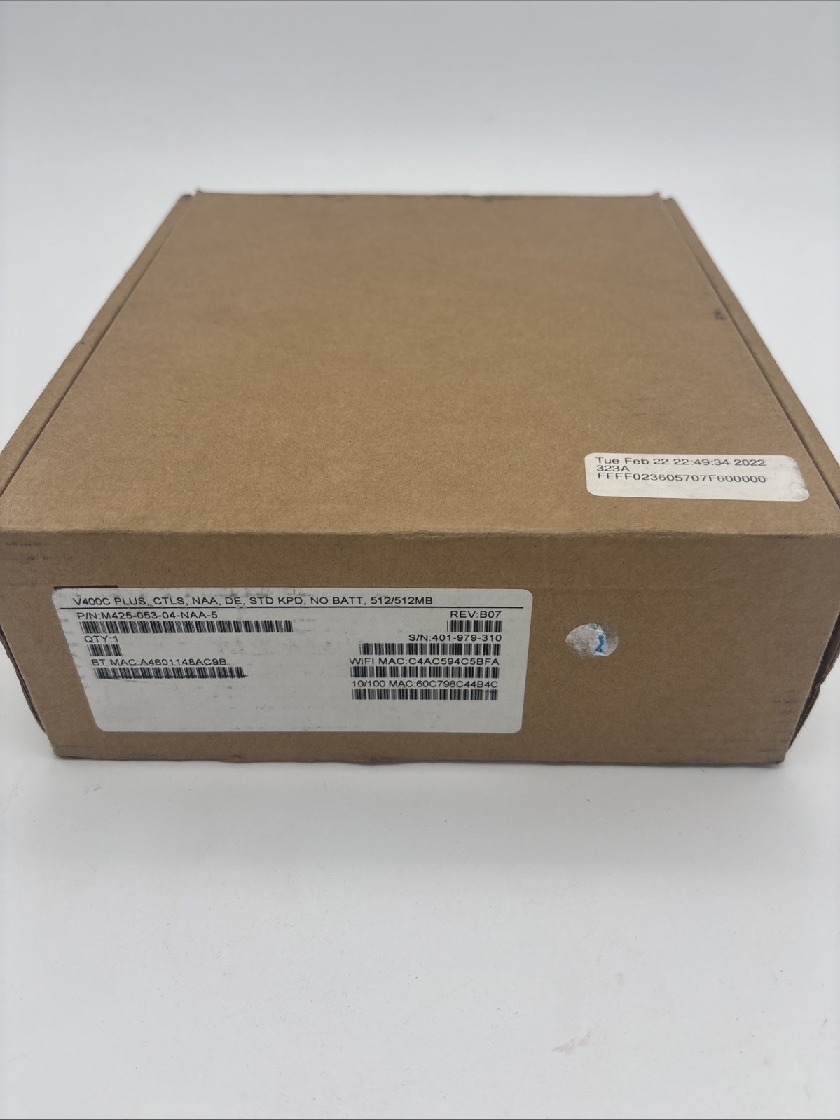 VERIFONE V400C Plus M425-053-04-NAA-5 Credit Card Payment Machine