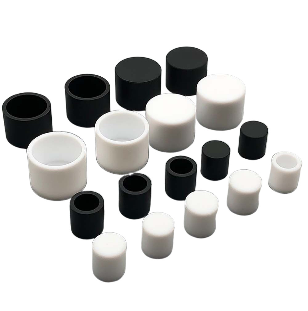 Black Pipe Tube Plugs End Cover Caps Silicone Rubber Round Blanking 2.8mm-78.5mm