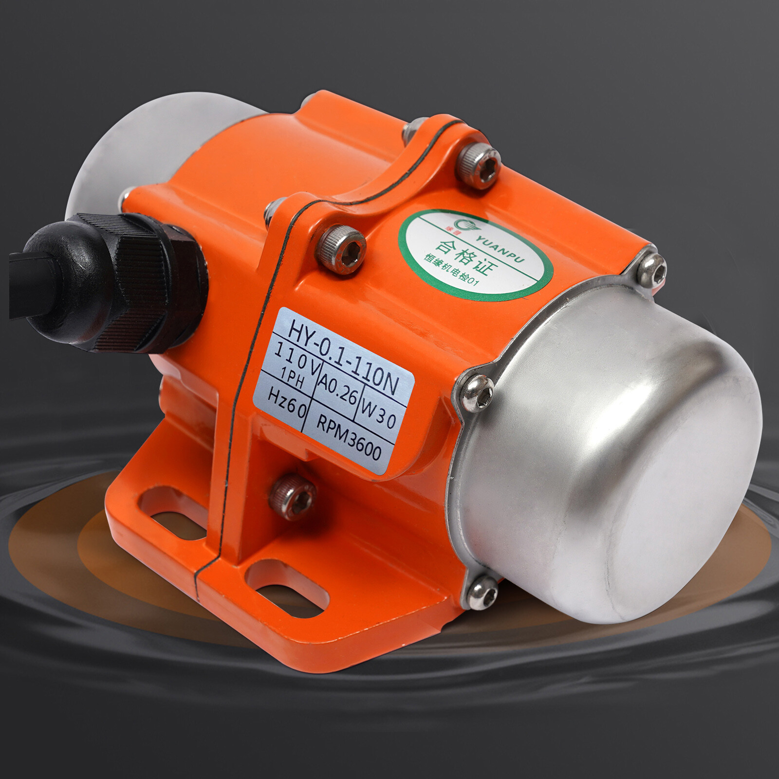 AC Vibration Motor 110V 30W 1-phase 3600rpm Speed Vibrating Motor