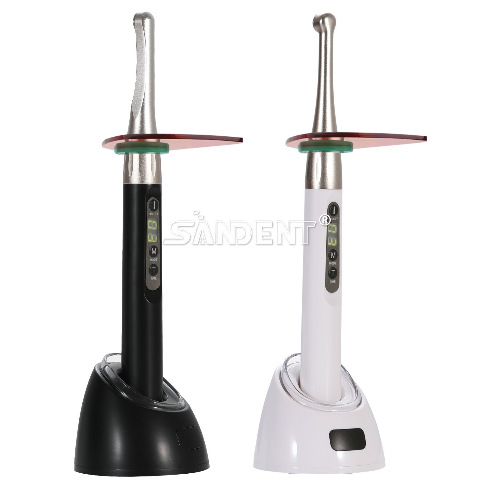 Dental LED Cure Curing Light Lamp 2000mw 5W Tool Resin Cure Wireless Cordless CE