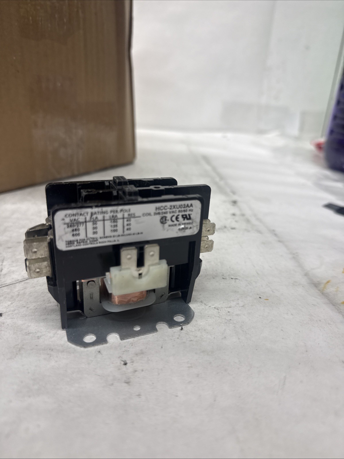 Hartland HCC-2XU02AA Contact Relay-Contactor 30 Amp 240/277 Volt 240 Volt Coil