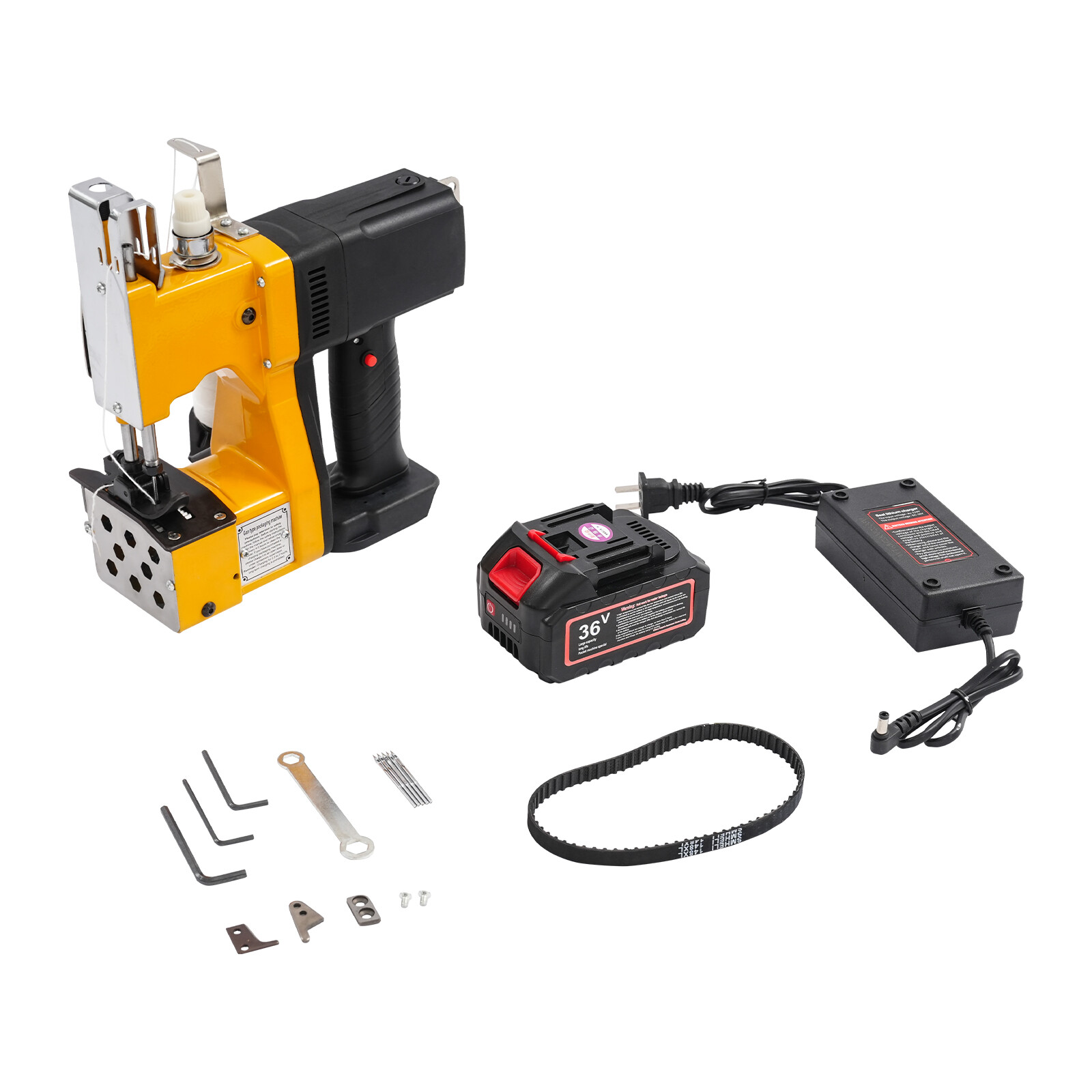 Electric Bag Stitching Closer Portable Wireless Sack Seal Sewing Machine Kit